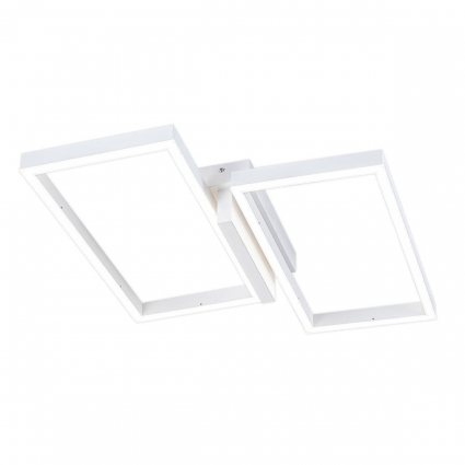 Потолочный светодиодный светильник Escada Scales 10209/2LED White для кухни площадью до 16 кв.м.,  в стиле Хай-тек
