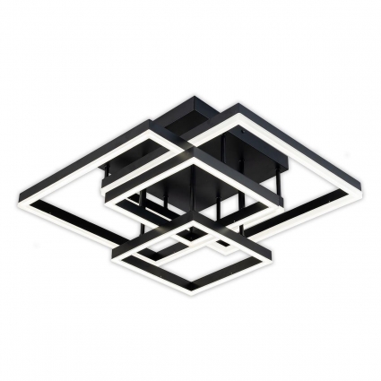 Потолочный светодиодный светильник Escada Union 10229/4LED Black для гостиной площадью до 31 кв.м.,  в стиле Хай-тек