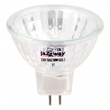 Лампа галогенная Jazzway GU10 50W прозрачная 3322434