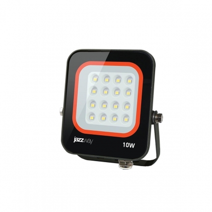 Прожектор светодиодный Jazzway PFL-V 10W 6500K 5039674, цвет черный,  в современном стиле