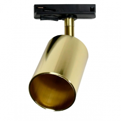 Трековый светильник Jazzway PTR 26 5038059A для экспозиции, цвет золотой,  в современном стиле