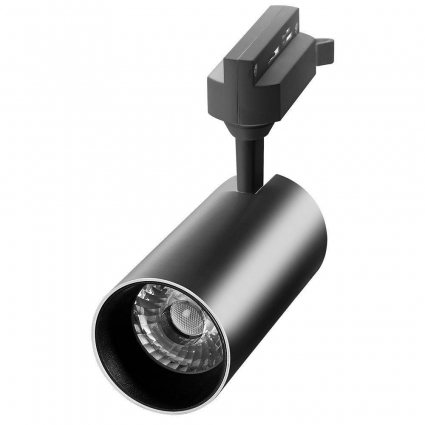 Трековый светодиодный светильник Jazzway PTR 0740 5017252 для магазина, цвет черный,  в современном стиле