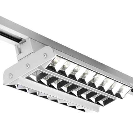 Трековый светодиодный светильник Jazzway PTR 2260R 3S 5039537 для офиса, цвет белый,  в современном стиле