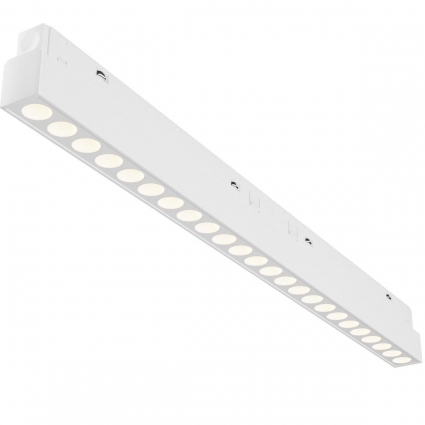 Трековый светодиодный светильник Maytoni Technical Exility Points TR031-4-24WTW-DD-W для магазина, цвет белый,  в современном стиле