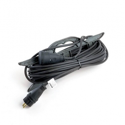 Удлинитель Stekker Professional 1гн 10м с/з PRF22-31-10 49043, цвет черный