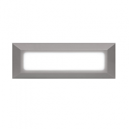 Уличный настенный светодиодный светильник Jazzway PST/W 5005617, цвет серый,  в современном стиле