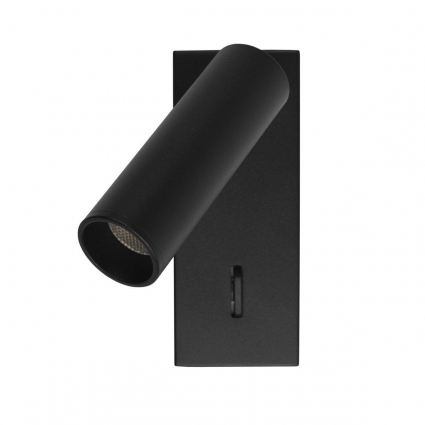 Светодиодный спот Loft IT Sign 10260/1W Black для спальни, цвет черный,  в стиле Хай-тек
