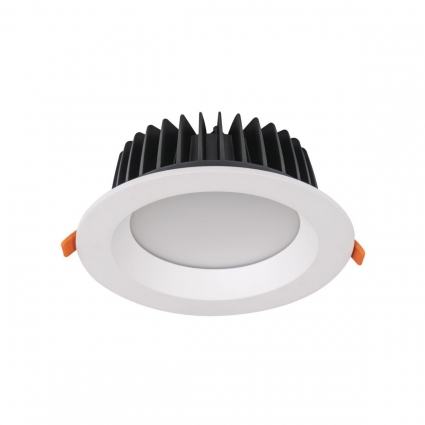 Точечный светодиодный светильник Kanlux TIBERI PRO 20W-940-W 35670 для ванной, цвет белый,  в современном стиле
