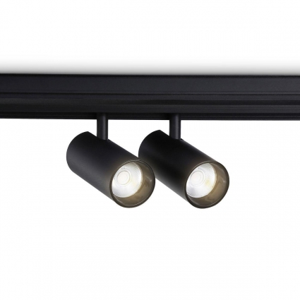 Трековый светодиодный светильник Ambrella light Track System GL3902 для гостиной, цвет черный,  в стиле Хай-тек
