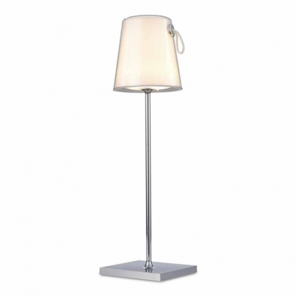 Настольная лампа ST Luce PORTALI SL1009.104.01 на площадь до 2 кв.м., цвет хром,  в стиле Хай-тек