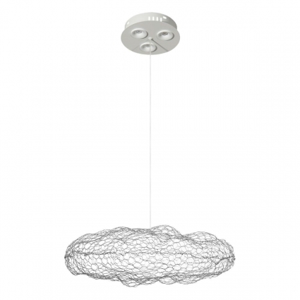 Подвесной светодиодный светильник Loft IT Cloud 10247/550 Silver для спальни, цвет серебро,  в стиле модерн