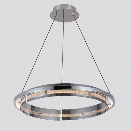 Подвесной светодиодный светильник iLedex Meridian C4716-60 CR для кухни, цвет хром,  в стиле Хай-тек
