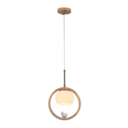 Подвесной светильник Arte Lamp Caprice A4182SP-1BR для спальни, цвет белый