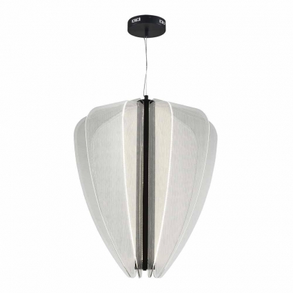 Подвесной светодиодный светильник ST Luce FESALE SL6509.413.01 на площадь до 26 кв.м., цвет черный,  в стиле модерн