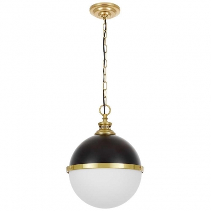 Подвесной светильник Lumina Deco Largo LDP 1228-300 BK+MD, цвет черный,  в стиле лофт