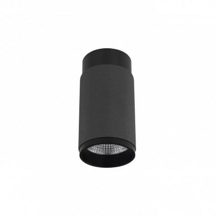 Потолочный светодиодный светильник iLedex Delta 1954-10W-3000K-36 BK+GRP, цвет графит,  в стиле Хай-тек