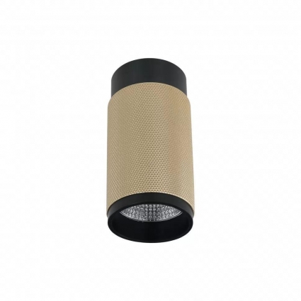 Потолочный светодиодный светильник iLedex Delta 1954-10W-3000K-36 BK+BR для гостиной, цвет бронза,  в стиле Хай-тек