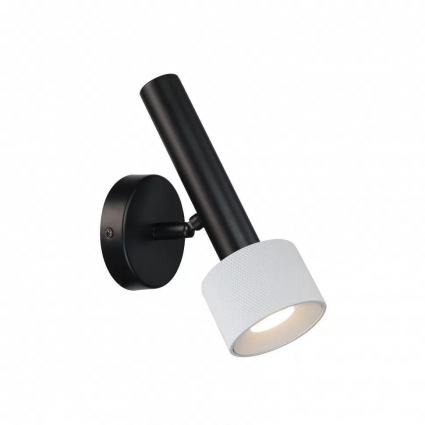 Спот iLedex Delta 2360-1 BK+WH, цвет белый,  в стиле Хай-тек