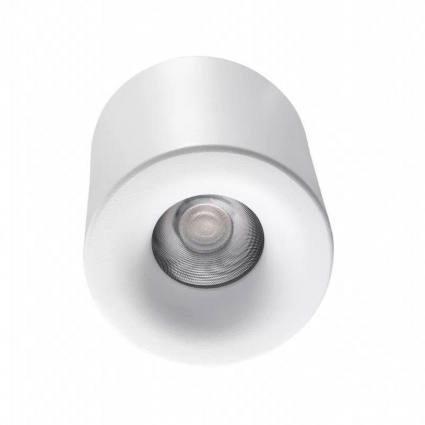 Потолочный светодиодный светильник iLedex Metrica 108-7W-D80-4000K-24DG-WH для кухни, цвет белый,  в стиле Хай-тек