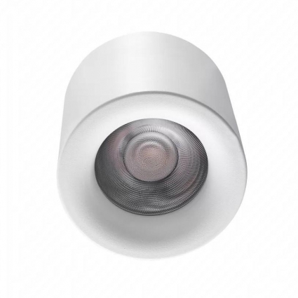 Потолочный светодиодный светильник iLedex Metrica 113-12W-D100-3000K-24DG-WH для прихожей, цвет белый,  в стиле Хай-тек