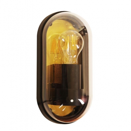 Уличный настенный светильник Arte Lamp Marfik A2481AL-1GO, цвет золотой