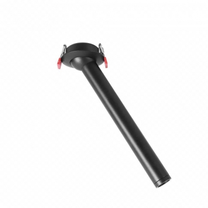 Встраиваемый светодиодный спот iLedex Telescope 999.3W-200 BK для кафе и ресторанов, цвет черный,  в стиле Хай-тек