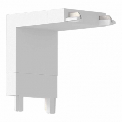 Соединитель угловой ST Luce SKYFLAT ST067.509.14, цвет белый,  в стиле Хай-тек
