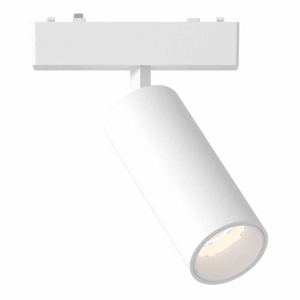 Трековый светодиодный светильник для магнитного шинопровода ST Luce SKYFLAT ST677.536.09 на площадь до 3 кв.м., цвет белый,  в стиле Хай-тек