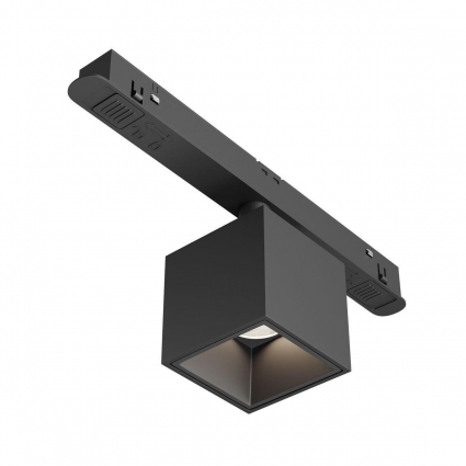 Трековый светодиодный светильник Maytoni Technical Magnetic Exility Alfa S TR133-2-7W4K-B для гостиной, цвет белый,  в современном стиле