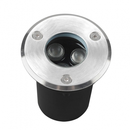 Ландшафтный светодиодный светильник Arte Lamp Piazza A6103IN-1SS, цвет черный,  в современном стиле