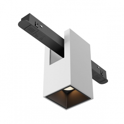 Трековый светодиодный светильник Maytoni Technical Magnetic Exility Alfa TR121-2-7W3K-W для кухни, цвет белый,  в современном стиле