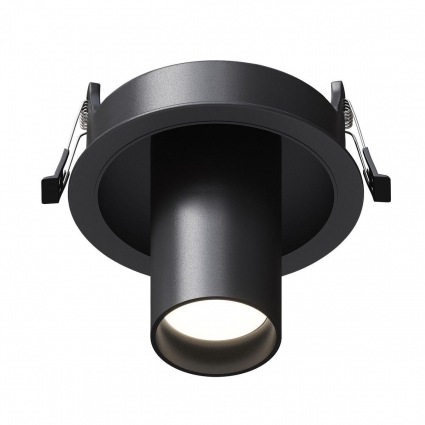 Встраиваемый спот Maytoni Technical Focus S C048CL-01-GU10-B для магазина, цвет черный,  в стиле модерн
