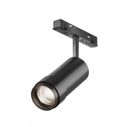 Трековый светодиодный светильник Maytoni Technical Magnetic Exility Focus Zoom TR211-1-12W4K-Z-B для магазина, цвет черный,  в современном стиле