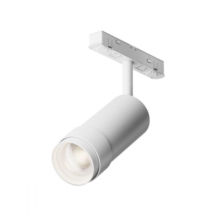 Трековый светодиодный светильник Maytoni Technical Magnetic Exility Focus Zoom TR211-1-12W4K-Z-W для магазина, цвет белый,  в современном стиле