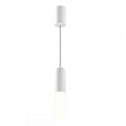 Подвесной светодиодный светильник Maytoni Technical Mist P101PL-L300-12W3K-W для кухни, цвет белый,  в современном стиле