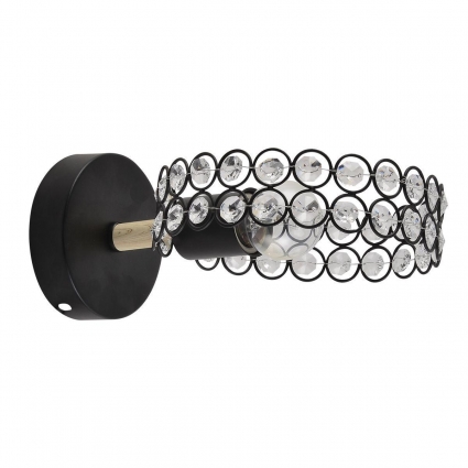 Бра Escada Banjo 679/1A Black для спальни, цвет дерево,  в стиле модерн