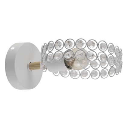 Бра Escada Banjo 679/1A White для спальни, цвет белый,  в стиле модерн