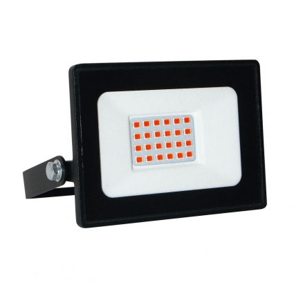 Прожектор светодиодный Volpe ULF-Q517 20W/Red IP65 220-240V Black UL-00011651, цвет черный,  в современном стиле