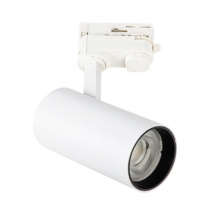 Трековый светодиодный светильник Uniel ULB-T55-20W/3000K White UL-00011203 для магазина, цвет белый,  в современном стиле