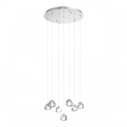 Подвесная светодиодная люстра ST Luce Waterfall SL6017.101.07 для гостиной площадью до 7 кв.м.,  в стиле модерн