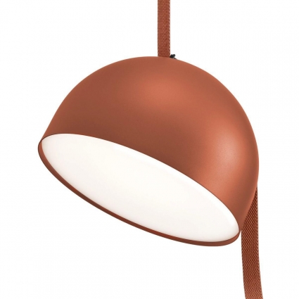 Трековый светодиодный светильник Lightstar Nove 208132 для гостиной, цвет красный,  в современном стиле