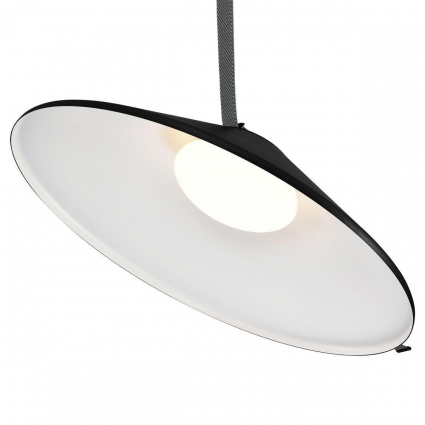 Трековый светодиодный светильник Lightstar Nove 208437 для гостиной, цвет черный,  в современном стиле