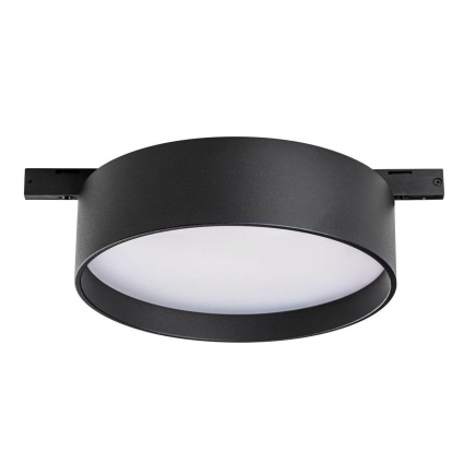 Трековый светодиодный светильник Lightstar Linea 206437, цвет черный,  в современном стиле