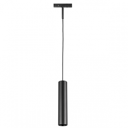 Трековый светодиодный светильник Lightstar Linea 236247 для кафе и ресторанов, цвет черный,  в современном стиле