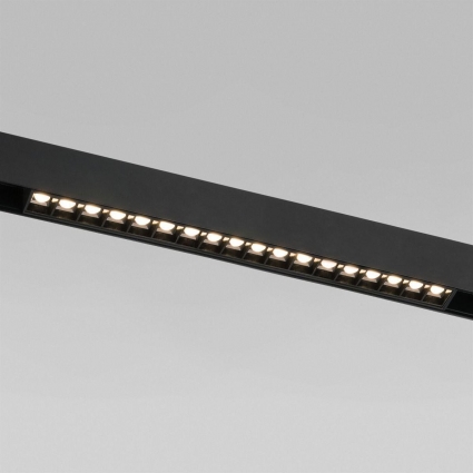 Трековый светодиодный светильник Elektrostandard Slim Magnetic 85006/01 a067377 для гостиной, цвет черный,  в современном стиле