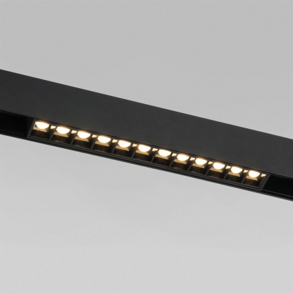 Трековый светодиодный светильник Elektrostandard Slim Magnetic 85005/01 a067376 для гостиной, цвет черный,  в современном стиле