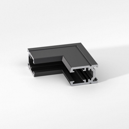 Коннектор L-образный внутренний Elektrostandard Mini Magnetic 85180/00 a065640, цвет черный,  в современном стиле