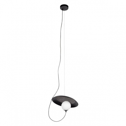Подвесной светильник Loft IT Wonders 10237P Black для гостиной, цвет черный