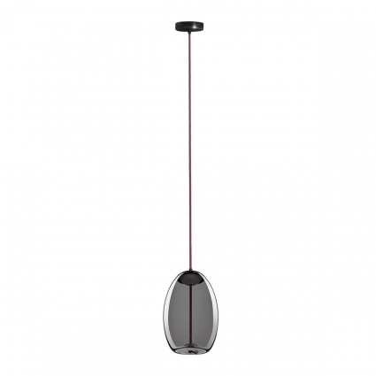 Подвесной светодиодный светильник Loft IT Knot 8134-A mini для гостиной, цвет дымчатый,  в современном стиле