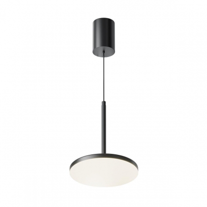 Подвесной светодиодный светильник Maytoni Technical Plato P076PL-L12W4K-B для гостиной, цвет белый